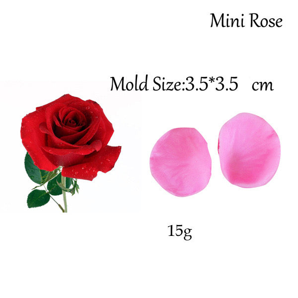 🌷 【Single Mold Option】Handmade Silicone Flower Mold — Select Your Favorite Design 🌸