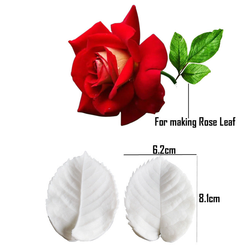 🌷 【Single Mold Option】Handmade Silicone Flower Mold — Select Your Favorite Design 🌸