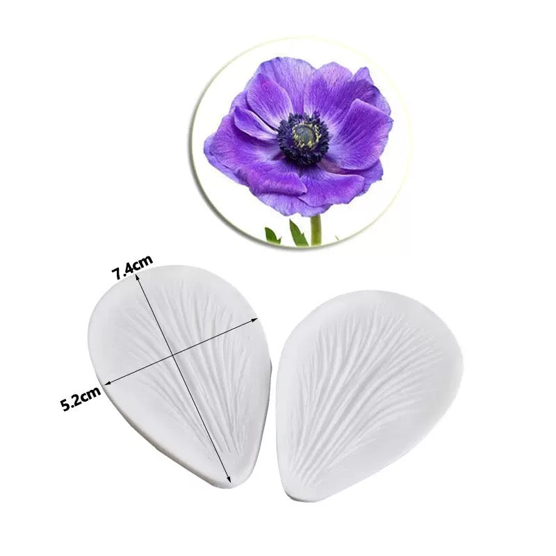 🌷 【Single Mold Option】Handmade Silicone Flower Mold — Select Your Favorite Design 🌸