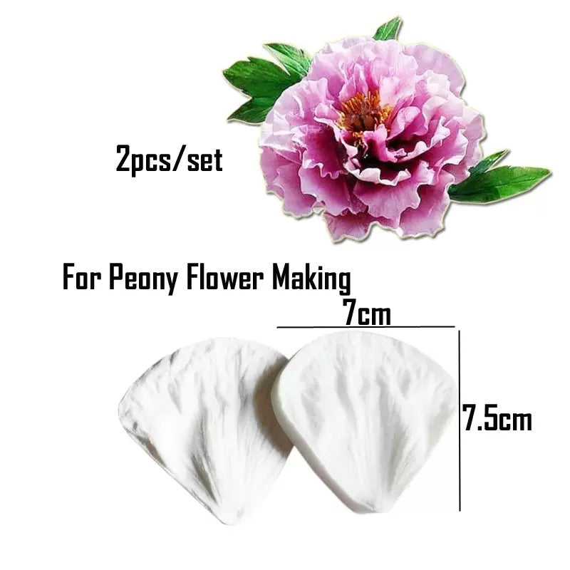 🌷 【Single Mold Option】Handmade Silicone Flower Mold — Select Your Favorite Design 🌸